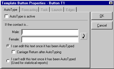 Button properties